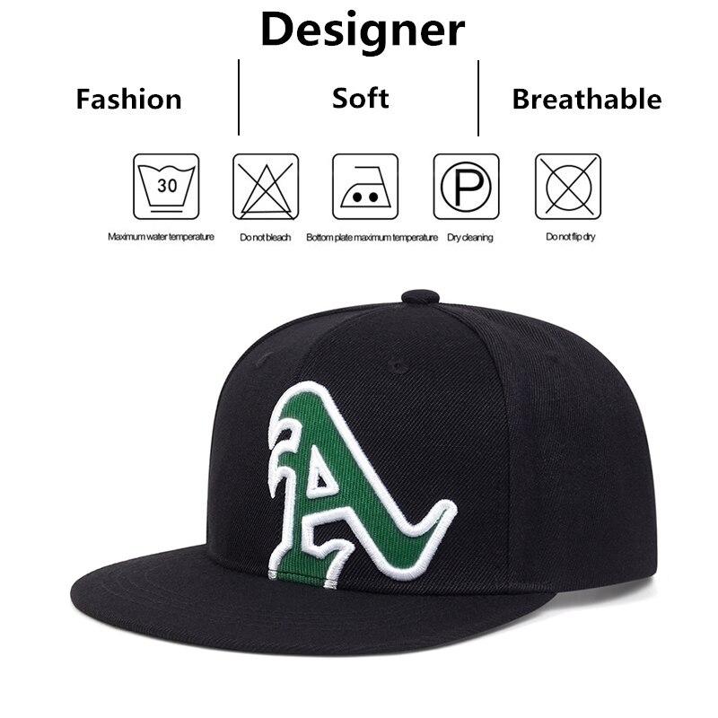 Unisex Großer Aufkleber Buchstabe A Hip-Hop Hüte Outdoor Verstellbar Lässig Baseballkappen Sonnenschutzhut