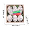Latest Creative Easter Handmade Painted Easter Egg Set Diy Animation Bunny Egg Children'S Handmade Present Hand-Painted Easter Eggs