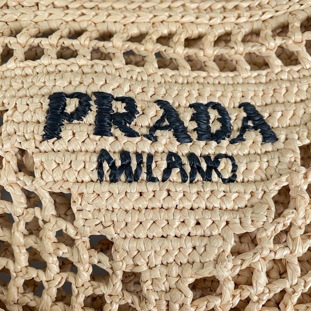 PRADA/Beige/Handbag/WOMEN