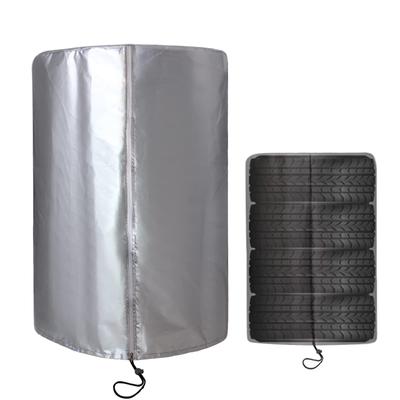 ZATOOTO YWLYLTZ01-LS Tire Cover, Outdoor Storage, Waterproof, 4 Pieces, Width 33.5 X Height 47.2