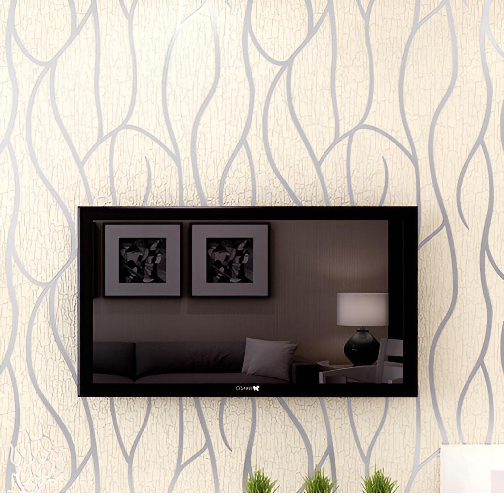 9.5M 3D Non-woven Wallpaper European Style Modern  Stripe Thickened Wall Paper for Bedroom Living Room Background Room Decor