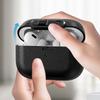 For Apple AirPods Pro Protective Case Lock Buckle Switch TPU + PC Wireless Earphones Cover with Carabiner