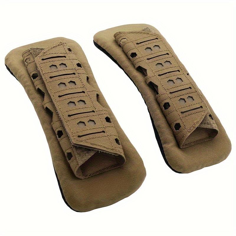 Outdoor tactical shoulder pad breathable Backpack vest cushioning pad laser cut shock-absorbing Non-Slip shoulder strap pad