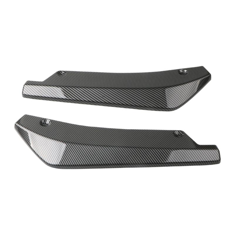 1 Pair Car Rear Bumper Lip Spoiler Diffuser Splitter Scratch Protector Winglets Side Skirt Extension Side  Skirt