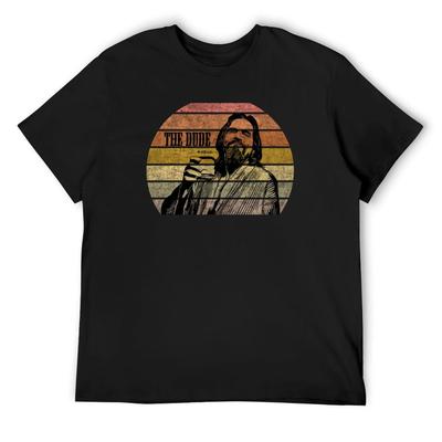 Camiseta The Big Lebowski camisetas gráficas camiseta oversize camiseta gráfica camisetas vintage de peso pesado para hombre
