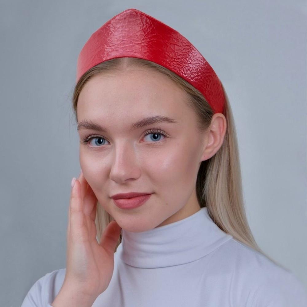 Kožená dámská čelenka Nastavitelný obruč do vlasů Vintage korunka Čelenka do vlasů Dámské pokrývky hlavy