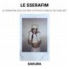 LE SSERAFIM 2023 S/S POP UP PHOTO CARD & TIN CASE SET Official Photocard