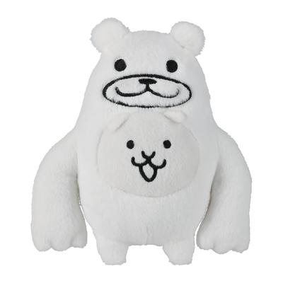 Nyanko Daishouten Original Plüschtier Nekokuma aus The Battle Cats (S)