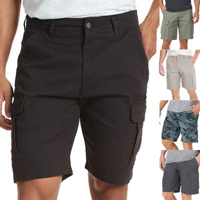 Moda bărbați Buzunar Fermoar Reziliență Timp liber Instrumente Pantaloni scurți