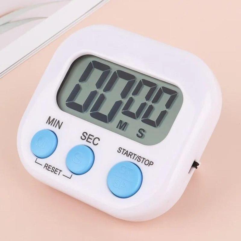 1Pc Multifunctional Magnetic Digital Kitchen Timer Clock Loud Alarm LED Display for Cooking Shower Baking Stopwatch Tools Gadgets