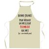 Tablier de cuisine - Plombier «Ca n'existe pas» - Coton résistant - Impression France DTG - Idée cadeau humour