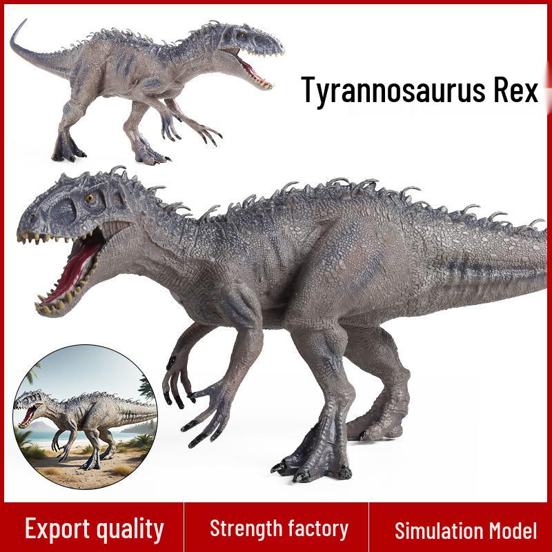 Large Tyrannosaurus Rex Dinosaur Toy Figure - Jurassic Animal Model Gift for Children