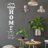 DIY Self-Adhesive Family Mirror Wall Sticker for Home Entrance Decor