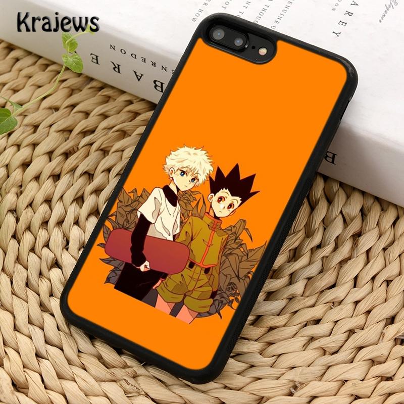 

Чехол для телефона Krajews Killua Gon Hunter X Hunter для iPhone 14 5 SE 6s 7 8 plus 11 12 13 pro X XR XS max Samsung S21 S22ultra Samsung S22ultra