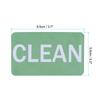 Dirty Clean Dishwasher Magnet, Dish Washer Refrigerator Kitchen Organization Clean Dirty Sign Magnet, Red, Green