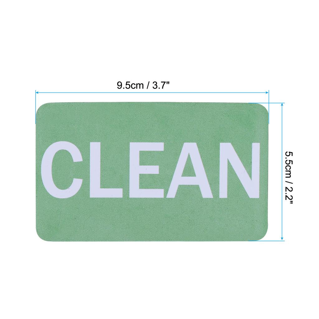Dirty Clean Dishwasher Magnet, Dish Washer Refrigerator Kitchen Organization Clean Dirty Sign Magnet, Red, Green