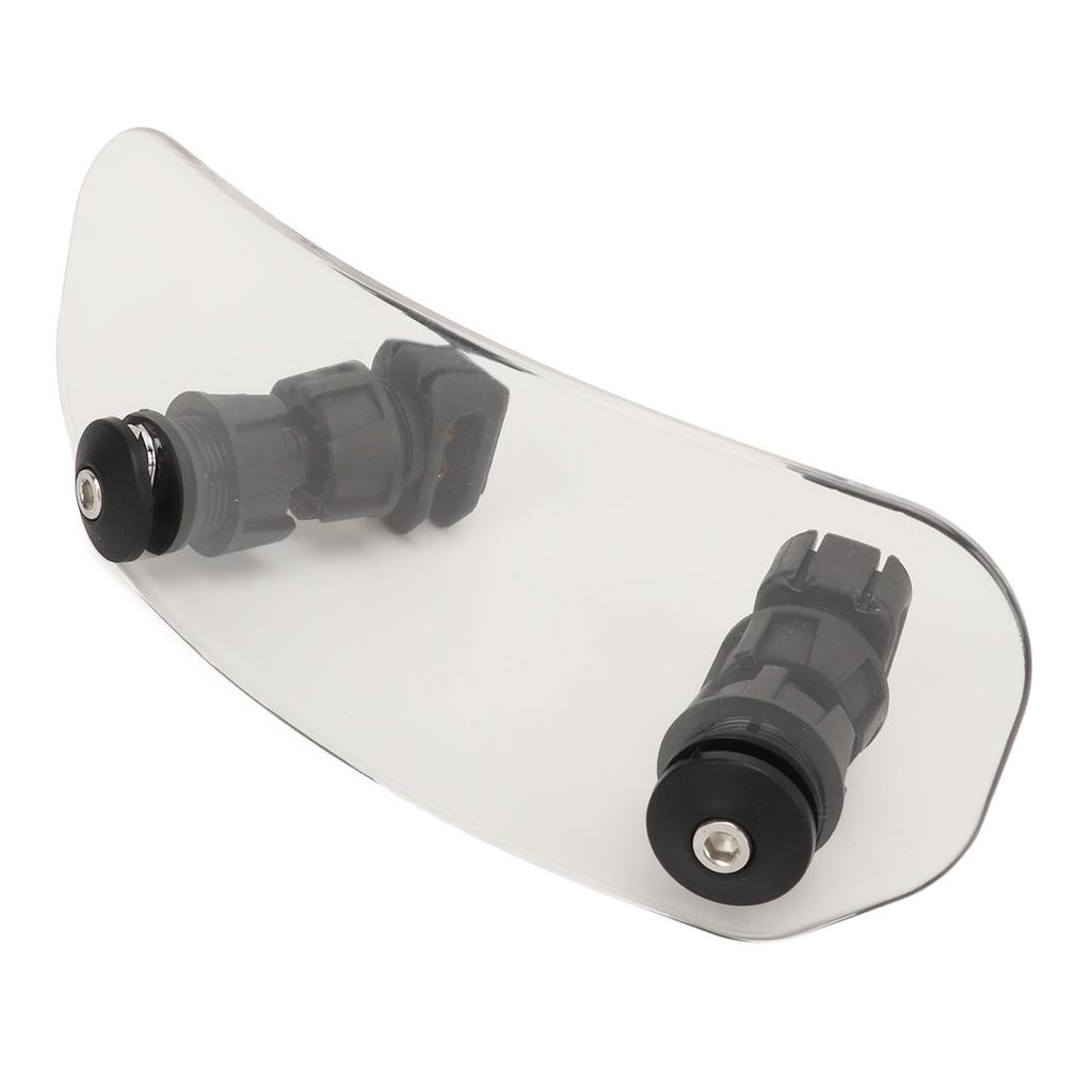 Motorcycle Windscreen Adjustable Protective Noise Reduction Windshield Wind Deflector for Motorbike