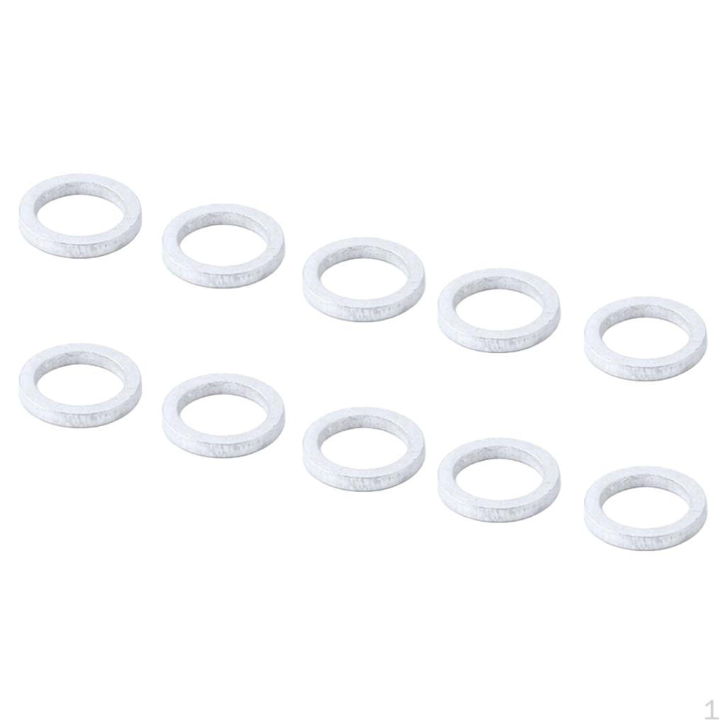 

10 шт. прокладки для велосипедной гарнитуры, проставки для выноса велосипеда MTB, руль из алюминиевого сплава