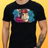 T-Shirt Herren Hip Hop Kaninchen Motiv Baumwolle Größe S Bis 5XL