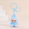 Kreativní flokovaná látková klíčenka přívěsek panenka - Vynikající malý dárek přívěsek na tašku