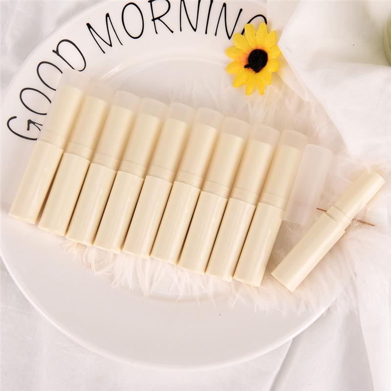 10Pcs Empty Lipstick Tube Plastic Lip Balm Container Lipstick Gloss Sub-Bottling