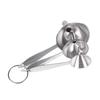3pcs Stainless Steel Funnel Kit Long Handle Multifunctional for Kitchen Canning Filling Bottles Oil Household