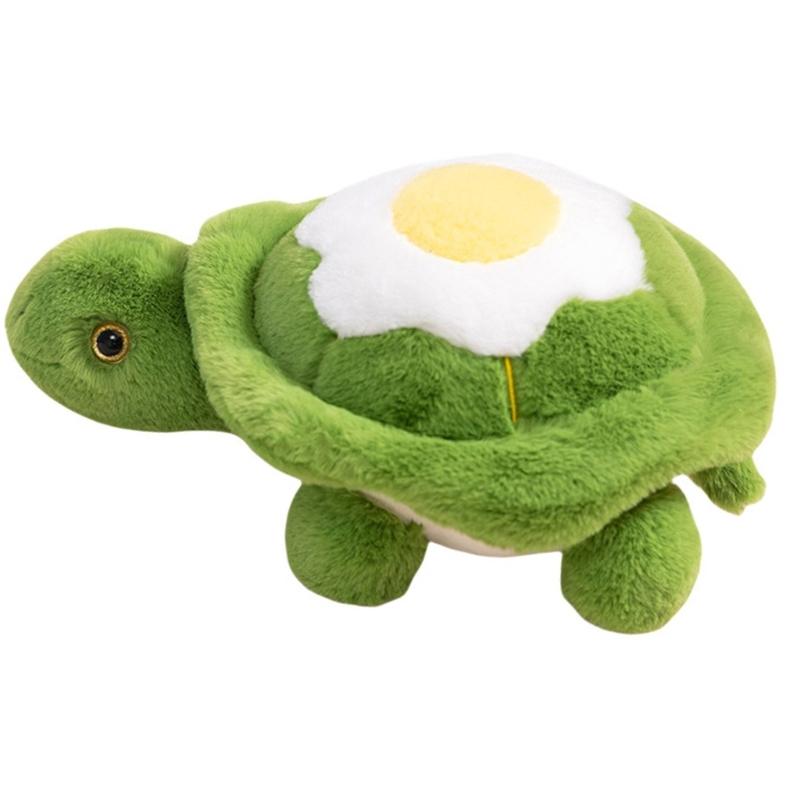 Charm Cartoon Turtles Stuffed Plushie Pillow,Soft Huggables Cushions for Travel,Home Decorative Pillow Bedroom Accessory