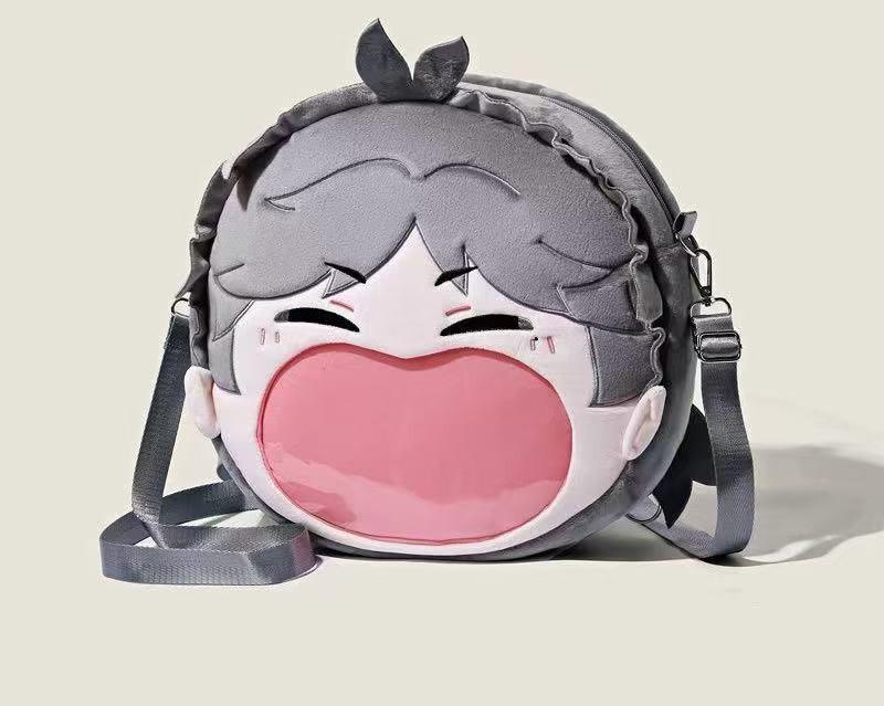 Miku Hatsune Itabag Soft Plush Girl Backpack With Cartoon Art Bag Adjustable