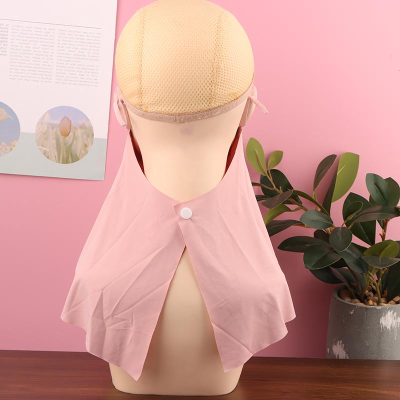 Unisex Uv Protection Outdoor Neck Wrap Cover Sports Sun Proof Bib Ice Silk Mask Face Cover Neck Wrap Cover Sunscreen Face Scarf