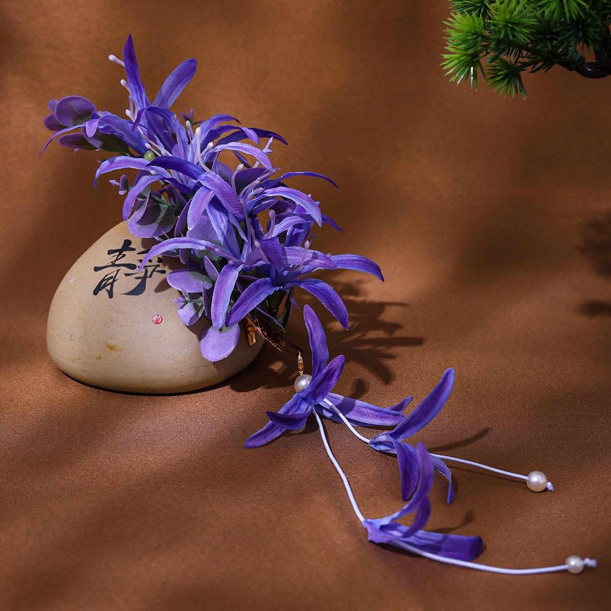 

Оригинальное платье Сюхэ Китайская свадебная корона феникса с красной кисточкой головной убор