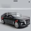 1:24 HONG QI H9 Alloy Luxy Car Model Diecasts Metal Toy Vehicles Car Model Simulation Sound and Light Collection Childrens Gifts