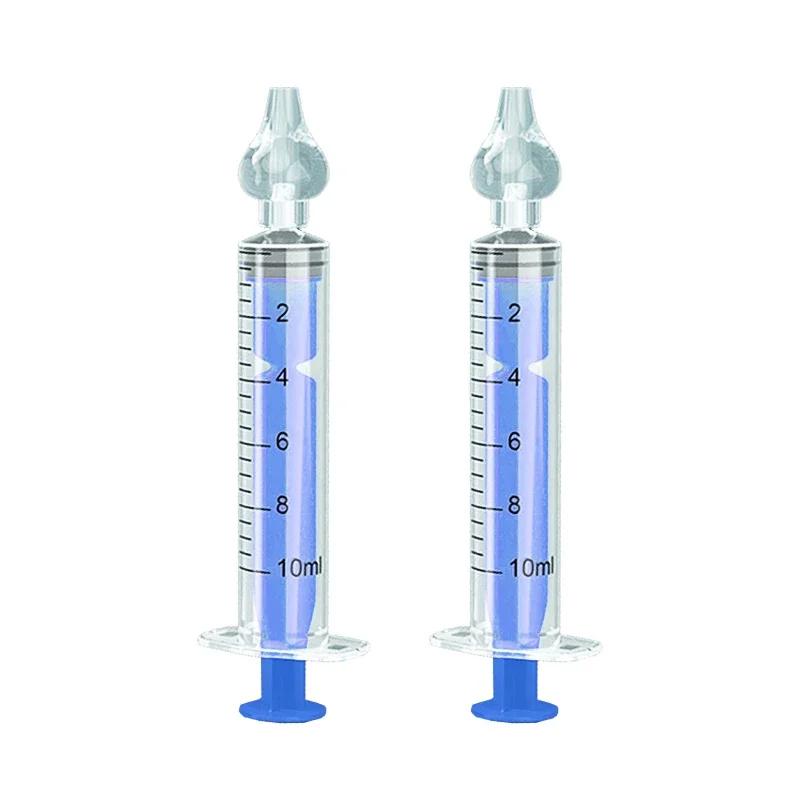 10ML/20ML Baby Nose Cleaner Needle Tube Nasal Aspirator Reusable Baby Rhinitis Nasal Washer Syringe Nasal Irrigator for Children