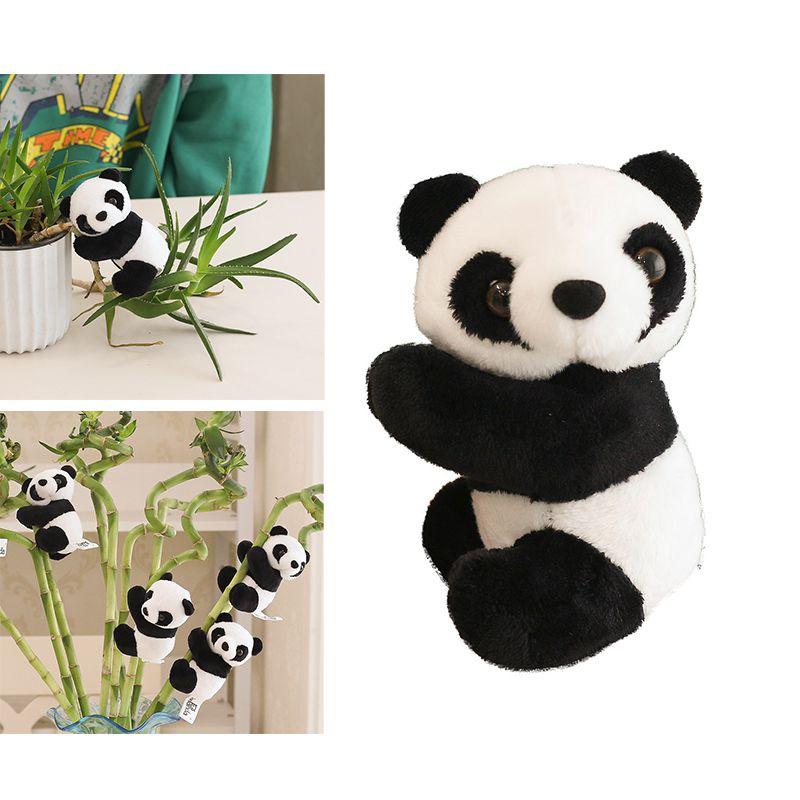 Mini Cute Panda Plush Gripper Perfect For Home Decorations And Gifting!