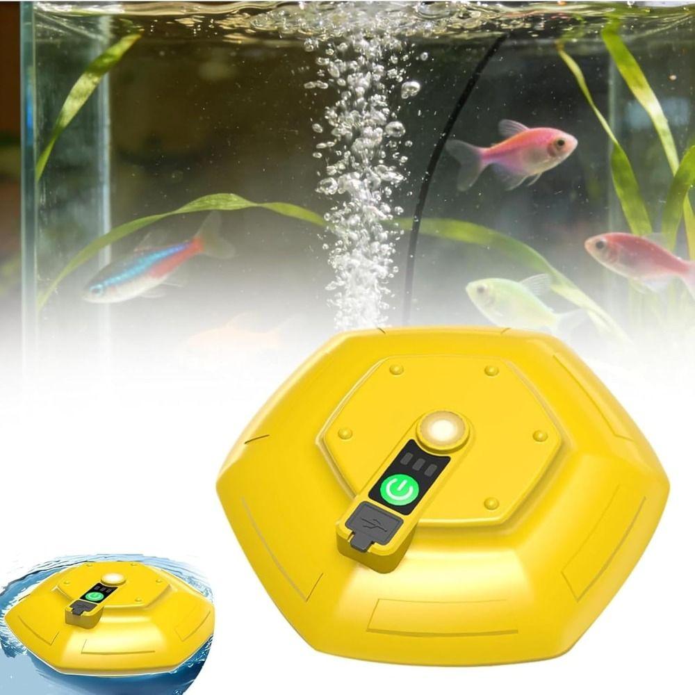Rechargeable Charging Floating Live Bait Aerator Bait Bucket Aerator Aquarium Fish Tank