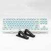 1 Pair Portable Keyboard Elevated Stand Raised Keyboard Angle Plastic Computer Keyboard Riser Accessories Monitor Holder