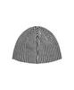 WELLBEING EXPRESS Ribbed Symbol Beanie White