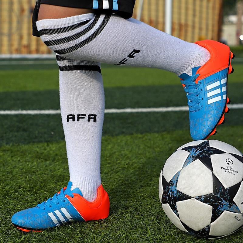 Children's Long-nail Football Shoes Men's and Women's New Youth Broken-nail Sports Shoes Outdoor Primary and Secondary School Students' Sports Shoes