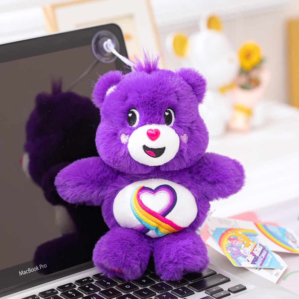20cm Sucker Plush Toys Care Bears Pendant Bag Accessories Keychain Bag Car backpack stuffed Pendant Girls Boys Gift