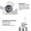 2L Aquarium DIY CO2 Generator System Kit Stainless Steel CO2 Cylinder Generator System Carbon Dioxide Reactor Kit for Plant Fish