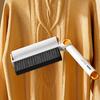 Lint Brush Soft-Bristled Cleaning Brush with Tear-Off Adhesive Roller Ergonomic Handle Clothing Bedding Pets Lint Cleaner