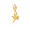 Perline Charm Oro Scintillante Pendenti Originali Europei Snake Fit Bracciale in Rame Collana Perline Per Gioielli Fai da Te Regalo Donna