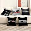 R-Recaros Logo Kissen Kissenbezug Kissenhülle Wohnzimmer Sofa Heimdeko Personalisiert