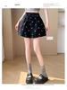 Plus Size Summer High Waist Wide Leg Casual Retro Shorts for Women