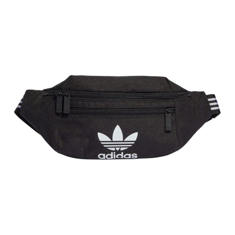 

Adidas Оригинальная тканевая поясная сумка обычного размера унисекс черная Adidas IJ0764 чёрный
