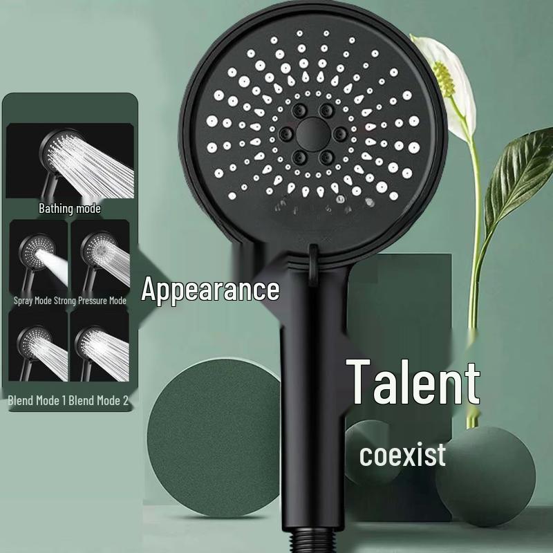 LANGZHIWEN Pressurized Shower Head Set