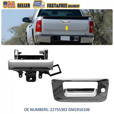 Ny Krom Bakluckehandtag Med Ram Set För 07-14 Silverado Sierra GM1916106 V