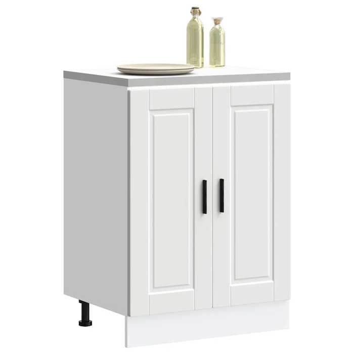 VidaXL Armoire de cuisine Porto blanc bois d'ingénierie 853917