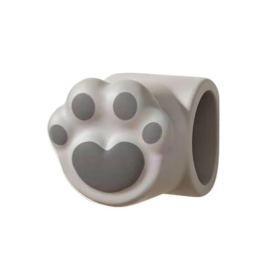 Silicone Flower Door Bumper Adhesive Free Door Handle Stopper Wall Protector Soft Shock Absorbing Door Stops Anti-collision Pad Decorative Cushion