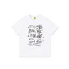Pure Cotton Summer White Short-sleeve T-shirt for Women, New American Trendy Brand Loose Plus-size Girl High-end Letter Top