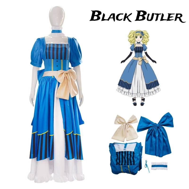 Costume Cosplay Black Butler Pour Femmes Elizabeth 2017 Édition Théâtrale Croisière de Luxe Thème